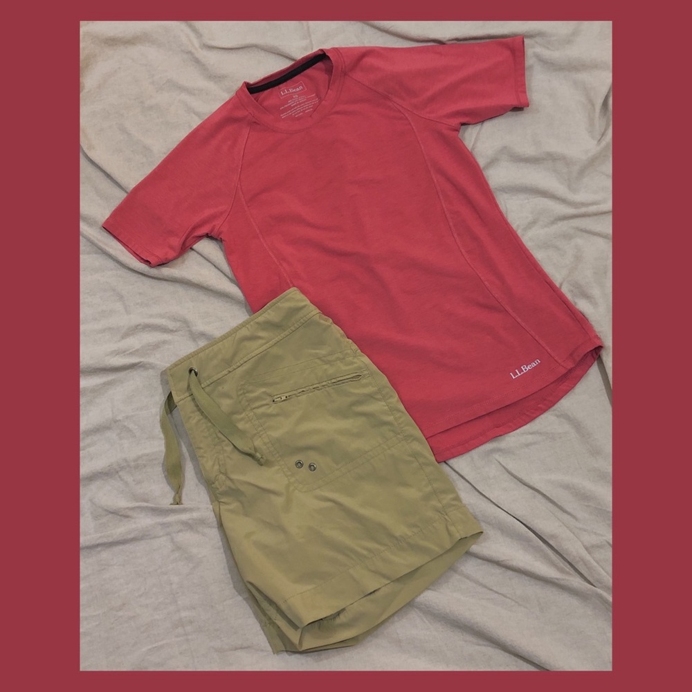 LL Bean Trail Tee NWOT